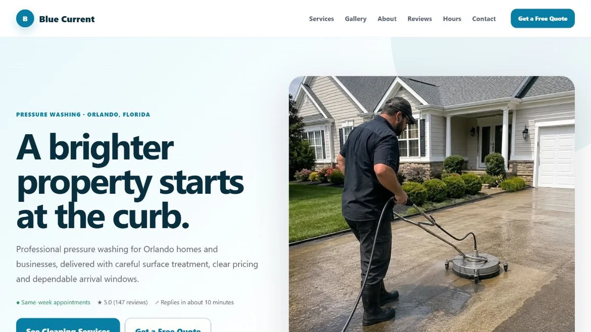 Blue Current Exterior Care