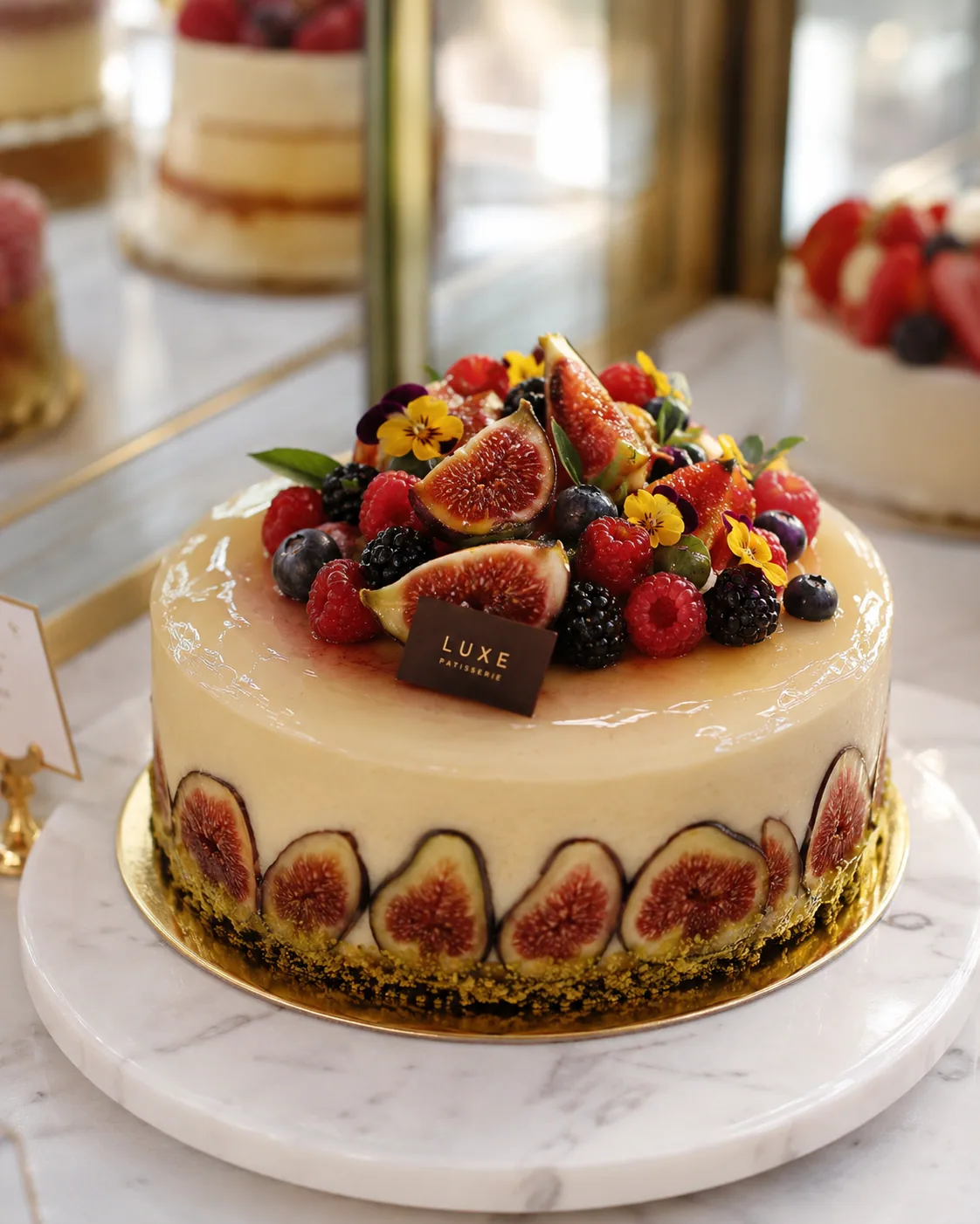 Fruit & Berry Cake