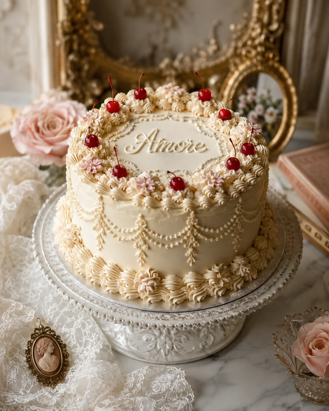 Vintage Lambeth Cake